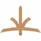 Ekena Millwork Davenport Timber Gable Bracket, Western Red Cedar, 48"W x 32"H x 3 1/2"D x 3 1/2"F, 16/12 Pitch GBW048X32X0404DAV00SWR - alternate 1